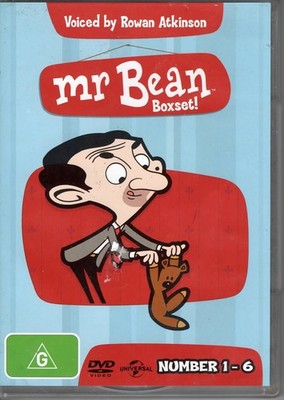 Mr Bean Boxset (DVD Region 4) Animated Episodes Complete Number 1 - 6
