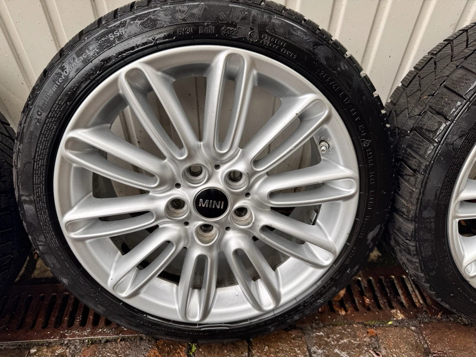 4x Winterreifen (5mm Profil) inkl. Original Mini Felgen - Bild 3 von 4