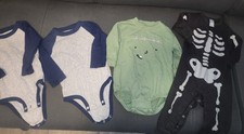 Lot Of Baby Boy Carter's Size 12 Months  4 Items 