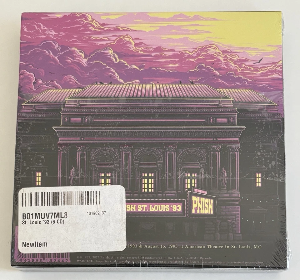 Phish St. Louis ‘93 CD - Image 2 of 4