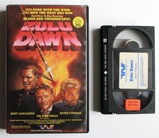 ZULU DAWN betamax 1986 Trans World Entertainment BURT LANCASTER Clamshell BETA