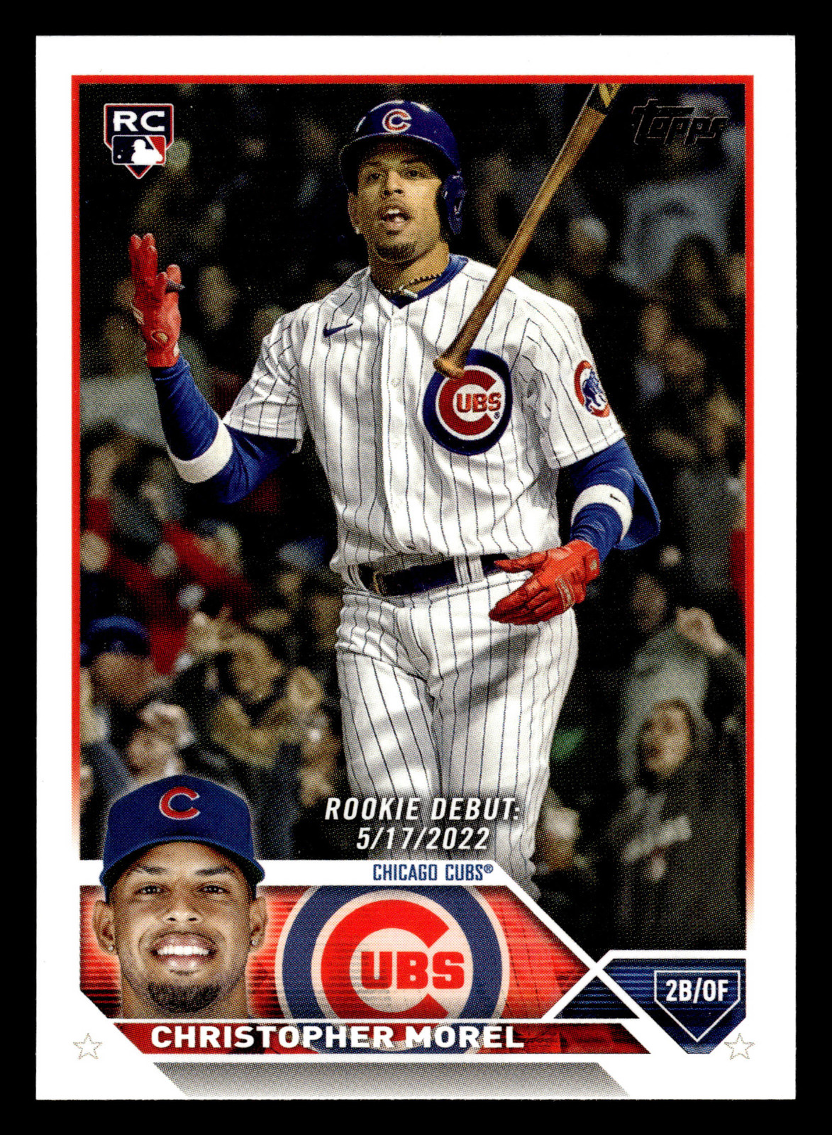 Christopher Morel 2023 Topps Update #US163 Chicago Cubs