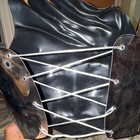 Signed Toni Povie Abstract Art CORSET; Metallic Glossy Plastic 2026 — photo 4
