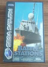 Battle Stations Sega Saturn PAL complete with manual by EA Electronic Arts