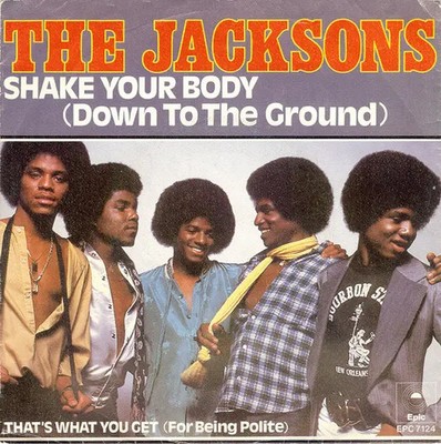 The Jacksons Shake Your Body (Down To The Ground) Vinyl Single 7inch NEAR MINT
