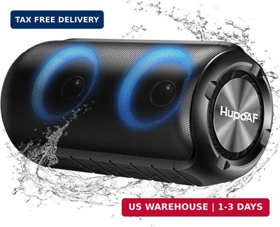 Hupoaf Bluetooth Speaker, 2026 New Portable Wireless Speaker with 6D Loud Sound,