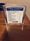 Ferguson Jenkins Autographed Baseball Case HOF 91 Chicago Cubs
