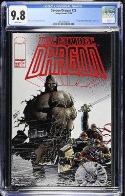 Savage Dragon #22 - CGC 9.8 - 1995 Teenage Mutant Ninja Turtles Appearance