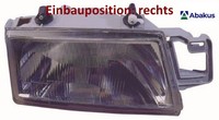 Abakus 661-1108R-LD-E Hauptscheinwerfer Rechts Scheinwerfer FüR Fiat