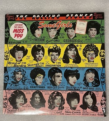 1978 The Rolling Stones - Some Girls - Banned Cover - Still Sealed
