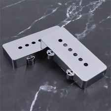 Guitar Pickup Covers Replacement Parts for Jazzmaster Guitar Bronze/Silver
