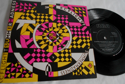 K C Flight Summer Madness & ( Sex For Days Mix ) 1989 7'' 1st Press A1 B1 Rare 1