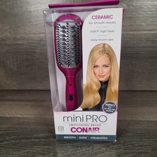 NEW Open Box Conair Mini Pro Smoothing Brush Hair Brush