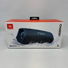 New JBL Charge 5 Portable Wireless Bluetooth Speaker Blue JBLCHARGE5BLUAM