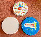3 BEER TRAYS SCHLITZ-BALLENTINE- AND KNICKERBOCKER. FACES OF TRAYS EXCELLENT CON — photo 2