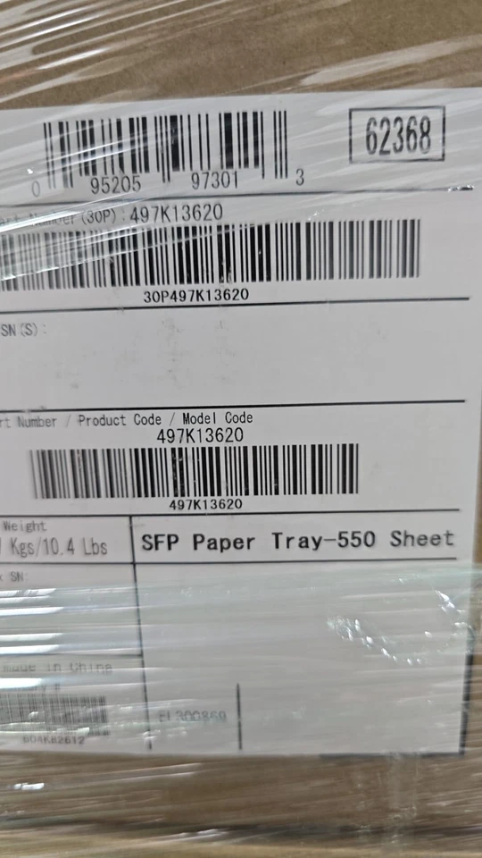 Xerox VersaLink B400/Phaser 3610 550 Sheet Paper Tray 497K13620 - Image 2 of 3