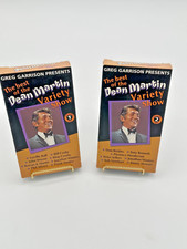 The Best of DEAN MARTIN Variety Show Vol 1 2 VHS Very Nice Condition.
