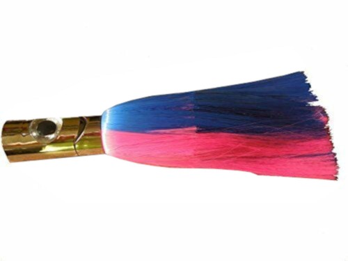 10 in. Pink & Blue Ilander Style - Fully Rigged Saltwater Fishing Lure - Picture 3 of 9