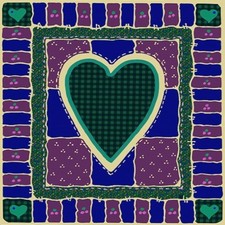 30 Custom Colorful Quilt Art Personalized Address Labels
