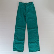 Vintage Boys Size 10 Slim Brittania Jeans - 1970/80's Kelly Green Kids Pants