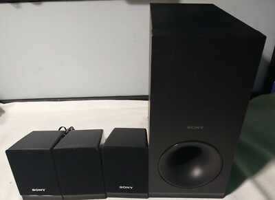 Sony Speaker Subwoofer Audio SS-WS121, SS-TS122, SS-CT121 SS