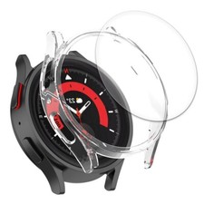 Clear Screen Protector Hard Cover Case for Samsung Galaxy Watch 5 Pro 45mm R920N