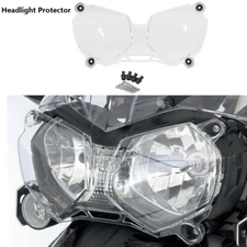 Motorcycle Headlight Protector For Triumph Tiger 1200 Tiger 800 Transparent