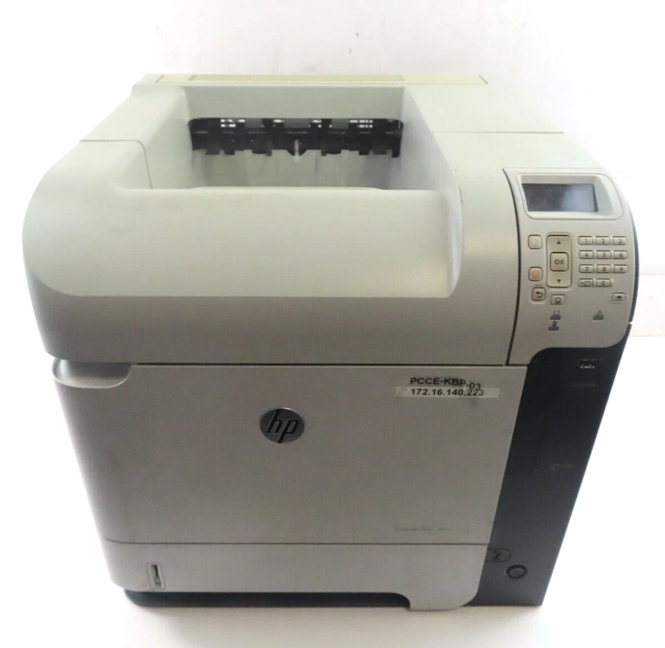 HP Laserjet 600 M602N Workgroup Laser Printer - CE991A - Image 2 of 4