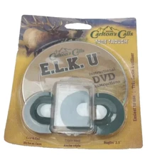 Elk Hunting Calls Wayne Carlton's Tone Trough 3 Mouth /Case/DVD Cow Calf Bugle