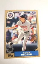 2017 Topps Mini 1987 Parallel Insert Koda Glover Nationals RC US87-14