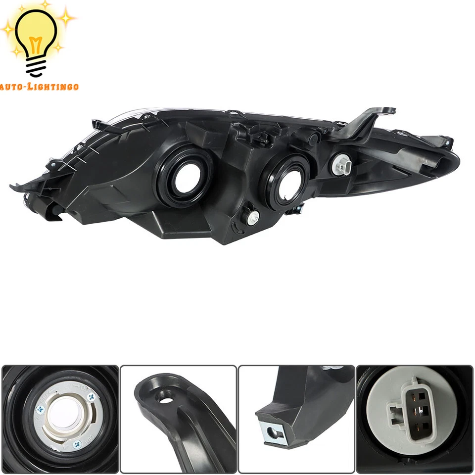 Faros halógenos laterales izquierdo y derecho para Toyota Sienna 2011-2013-2020 Foto 3 de 4