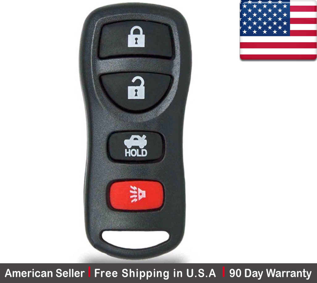 2 CAR KEY FOB FOR 2005-2015 ARMADA 4 BUTTON KEYLESS ENTRY REMOTE