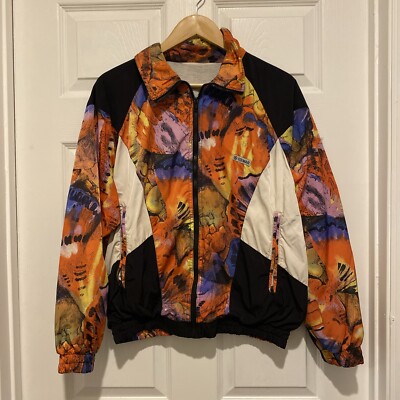 1990 s Colmar Sportswear Windbreaker Women s Size 10/12 Med Made In Italy Y2K