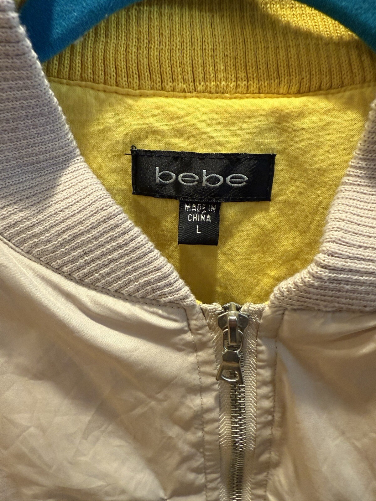 Bebe Bomber Jacket Junior Large Spring Travel Lit… - image 3