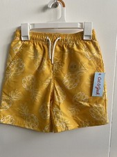 cat jack boys swim trunks size 6/7