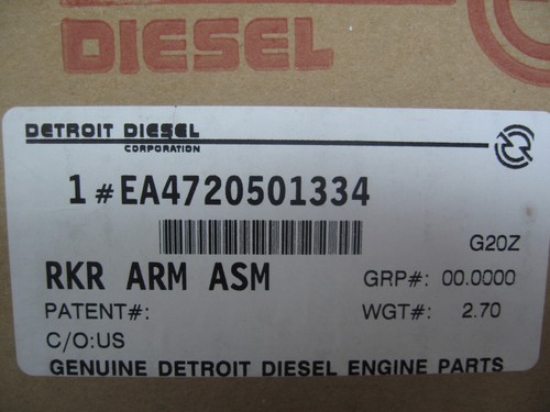 DD15 Detroit Diesel Rocker Actuator Arm Assembly EA4720501334 Ref. # A4720501334 - Bild 2 von 6