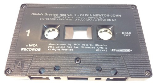 OLIVIA'S GREATEST HITS Vol.2 Tape Cassette OLIVIA NEWTON JOHN 1982 Mca MCAC-5347 - Picture 8 of 9