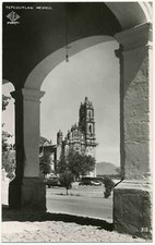 Templo de San Francisco Javier, Tepozotlan Mexico RPPC