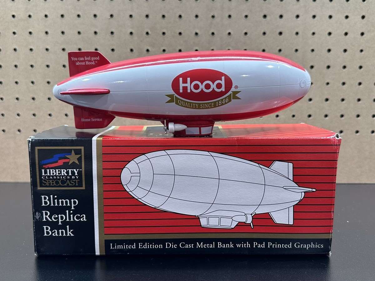 Hood Home Service Die Cast Blimp Replica Bank Liberty Classics