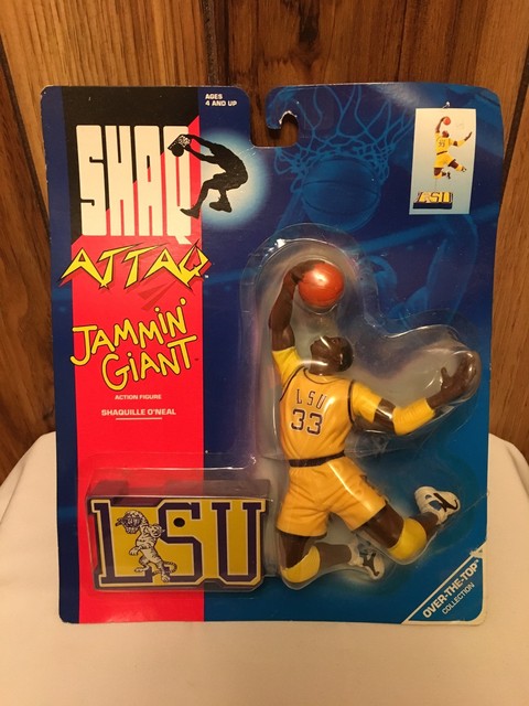 Shaq Attaq Jamminâ Giant Shaquille OâNeal LSU Kenner Action Figure | eBay