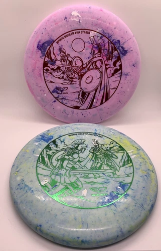 Yikun Discs Inner Colour XING - Infinite VIP #104 2 Disc Set - 1/850  Disc Golf