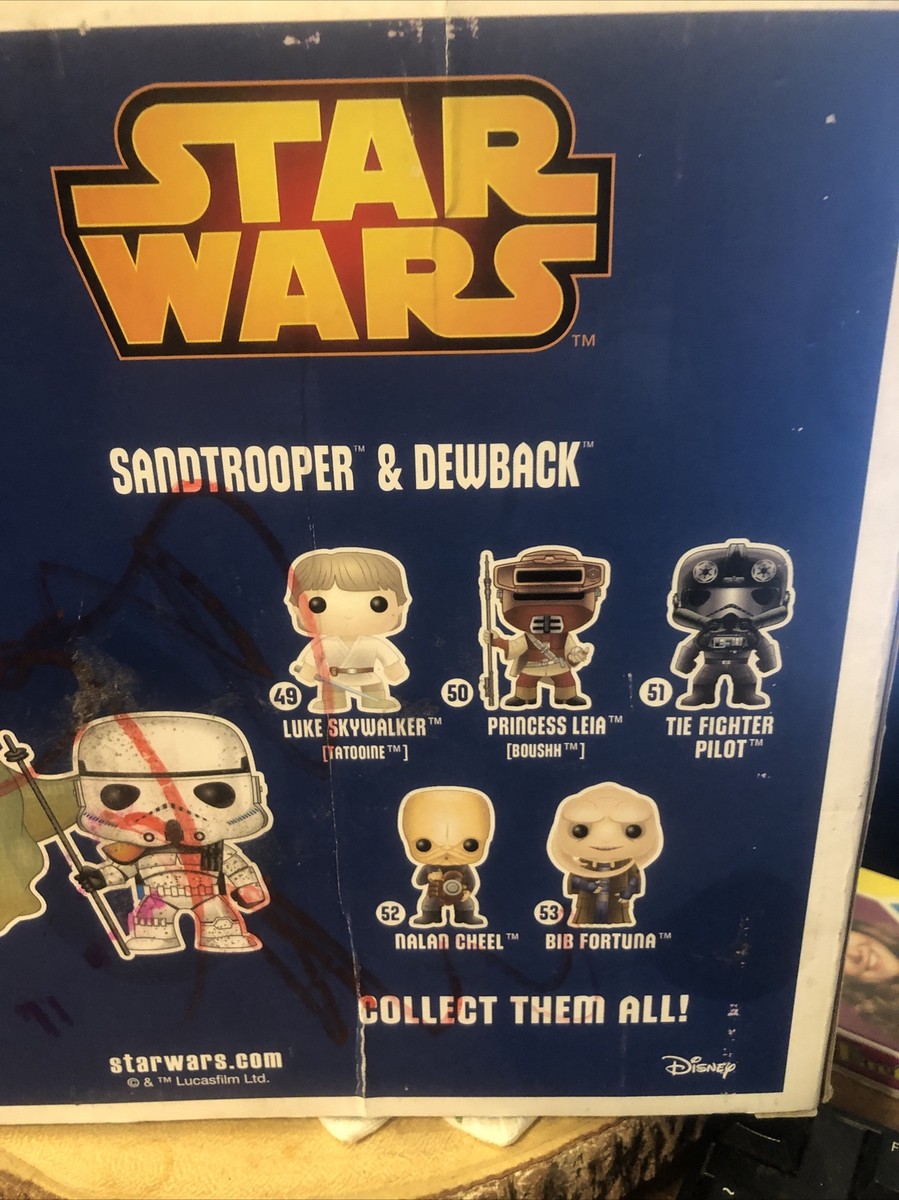 Star Wars Sandtrooper Dewback Pop Vinyl Walmart Exclusive