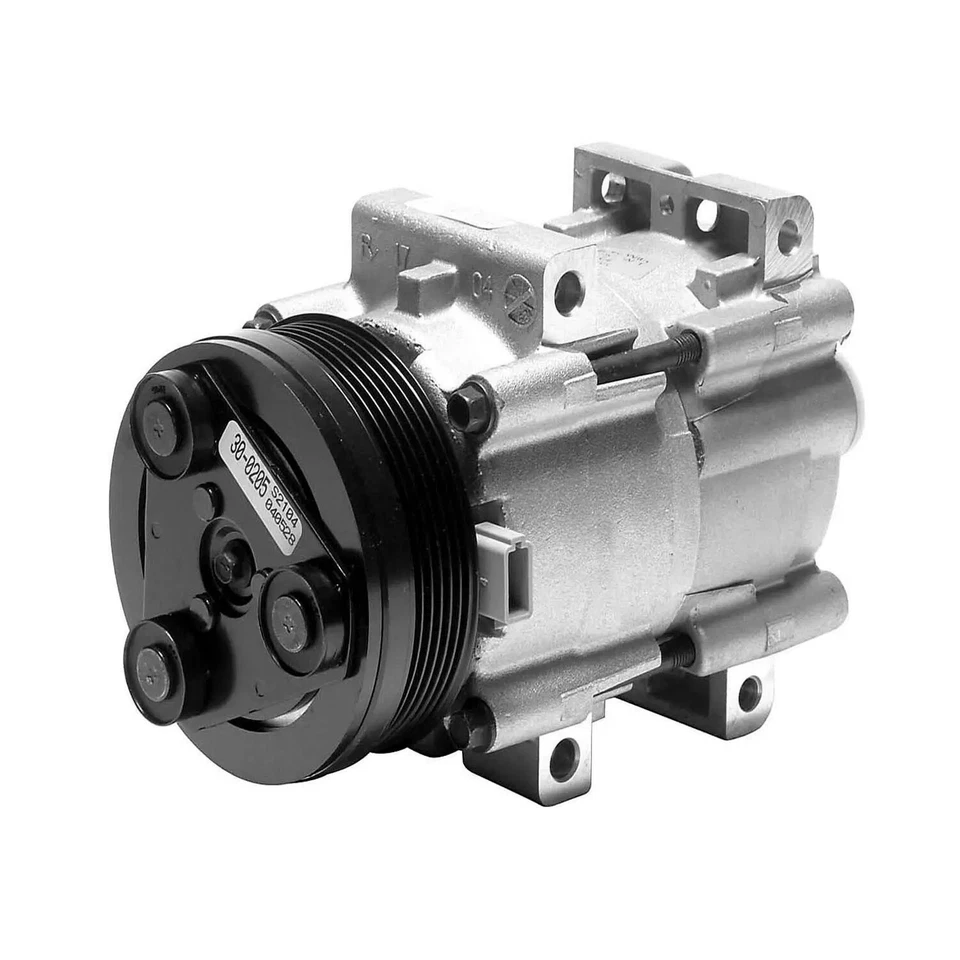 Compresor DENSO 471-8107 con embrague para 92-02 Ford Mercury Escort Tracer Foto 2 de 3