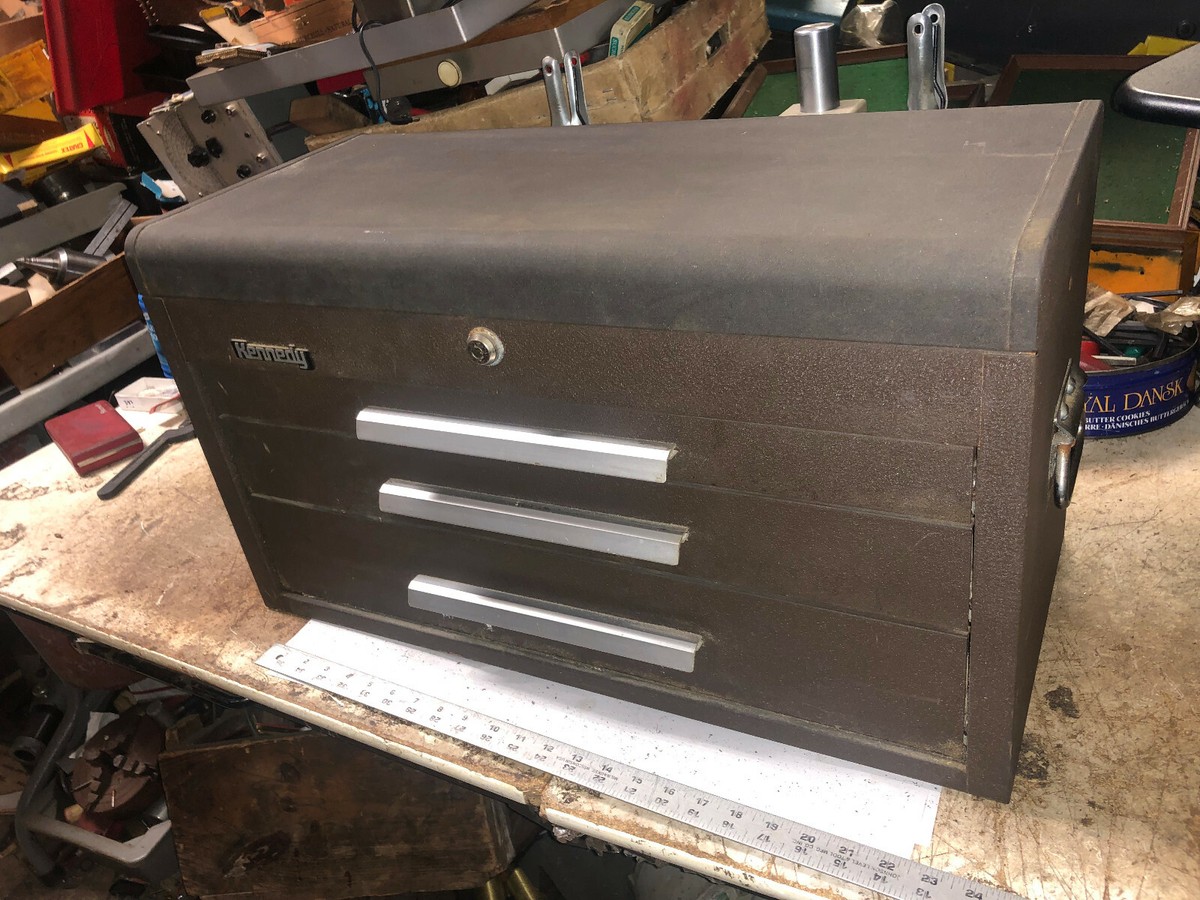 MACHINIST LATHE MILL Large Kennedy Tool Box # 262 - 436728 | eBay