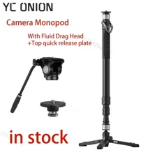 YC Onion Pineta Camera Video Monopod Carbon Fiber Tripod Camcorder Travel 8kg 