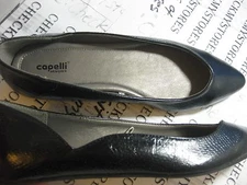 NEW CAPELLI NEW YORK  COMFORT BLACK  FLATS SLIP ON SHOES