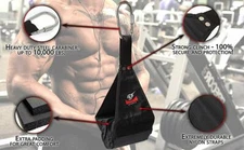 Premium Hanging Ab Straps for Pull Up Bar(Ab Slings)Hanging Leg Raise Strap PAIR