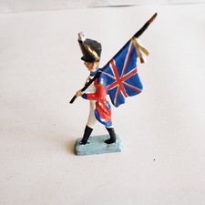 Vintage Lead Toy Soldier Flag Bearer - Lot 12