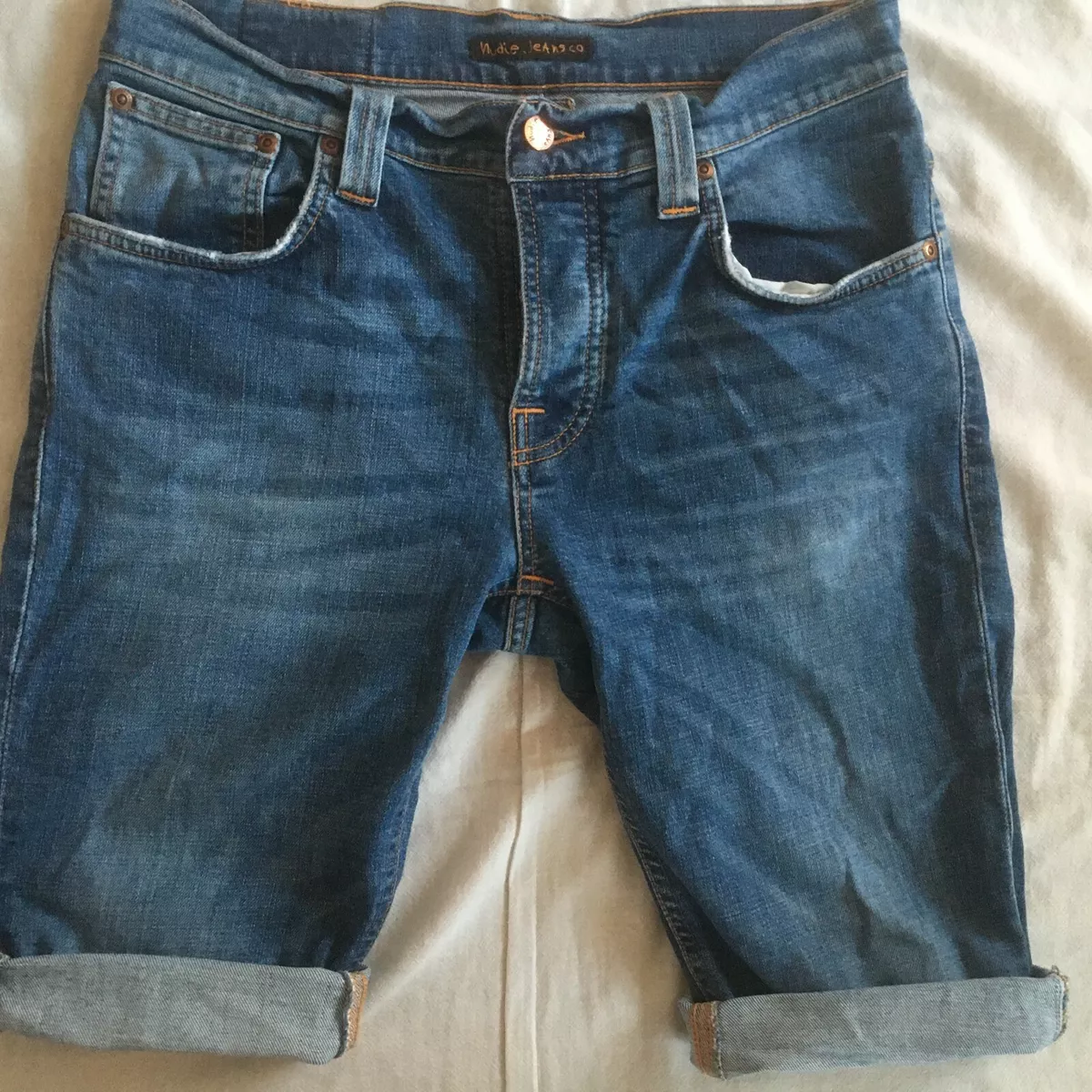Nudie hotsell jeans shorts