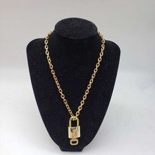 100% Auth Louis Vuitton Lock & Key with Unbra...